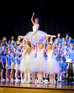 Fine Arts Students Perform During Ceremony