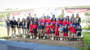 Elementary Students and Student Prefects