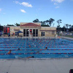 TKA's Full Page Aquatic Center - Warming Up Before the Meet