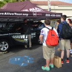 TKA Hosts UNITE’s Arrive Alive Tour 2015 Featuring Virtual Reality Drunk Driving and Texting Simulator