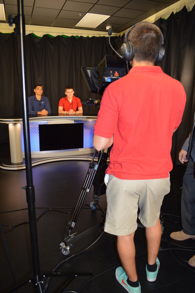 new broadcasting studio