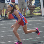 TKA track athlete running
