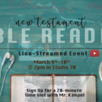 bible reading poster
